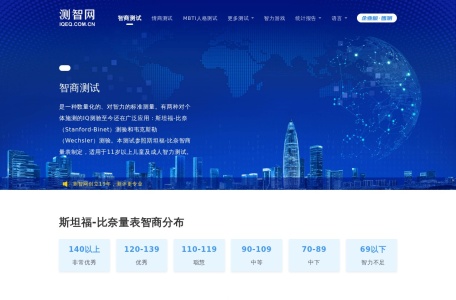 iq智商测试网站
