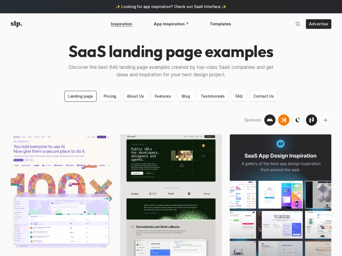 SaaS Landing Page